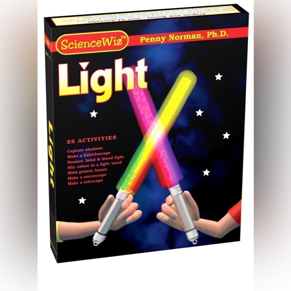 Science Wiz Light Science Kit Ages 6+ Sciencewiz